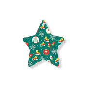 Christmas Decorations NOEL- Wooden Xmas Star And Fridge Magnet