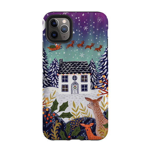 iPhone Tough Case - Night Before Christmas By Lee Foster Wilson