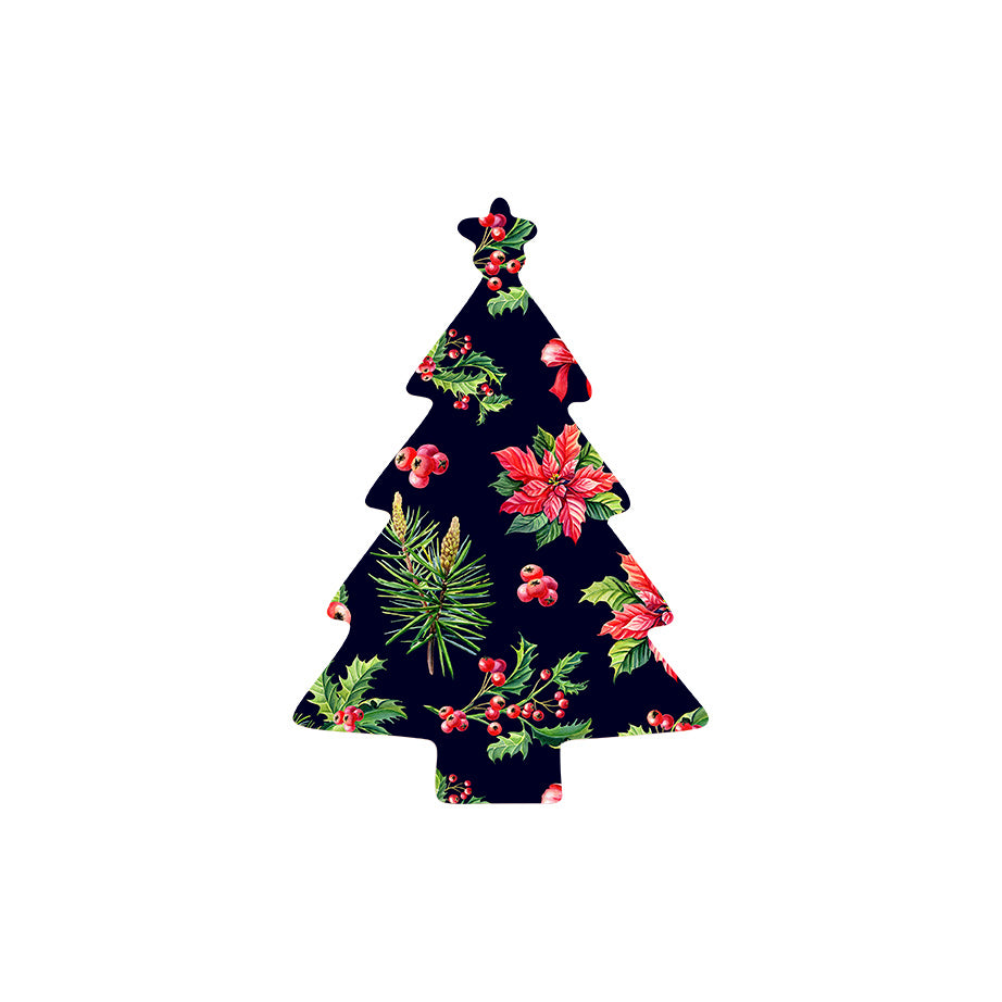Christmas Decorations OPULENCE- Wooden Xmas Tree And Fridge Magnet
