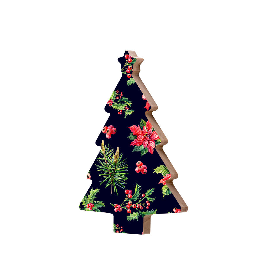Christmas Decorations OPULENCE- Wooden Xmas Tree And Fridge Magnet