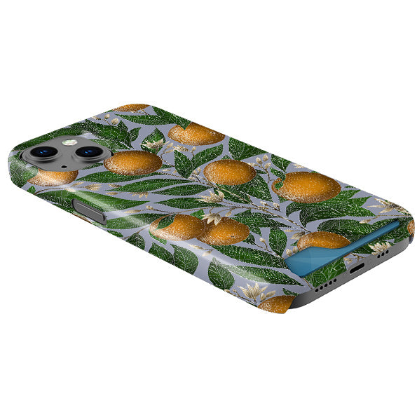 Oranges Case and Card Case By Catherine Rowe