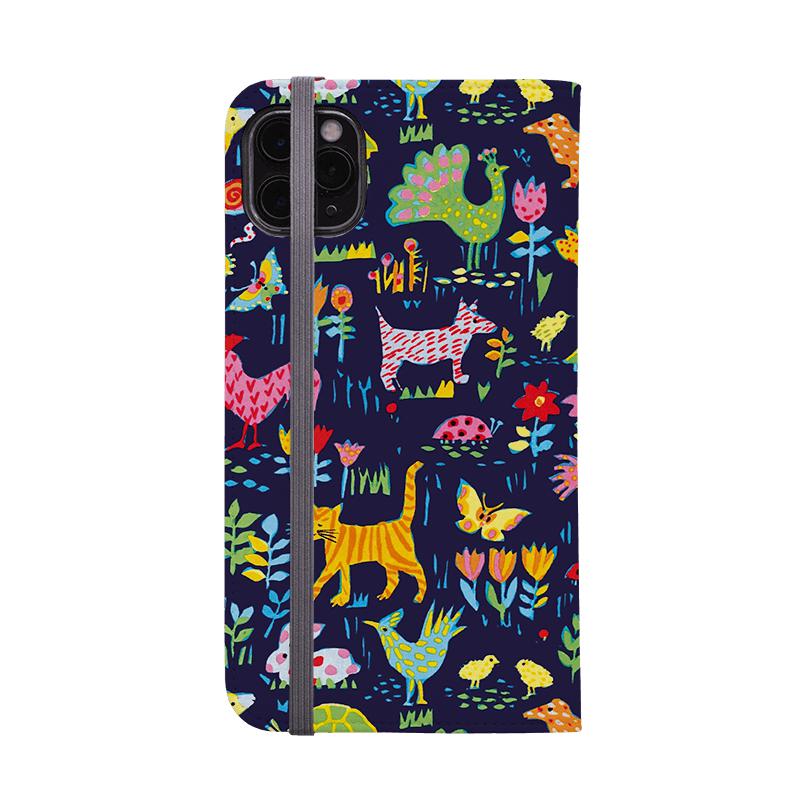 Wallet phone case-Our Yard By Sarah Campbell-Vegan Leather Wallet Case Vegan leather. 3 slots for cards Fully printed exterior. Compatibility See drop down menu for options, please select the right case as we print to order.-Stringberry