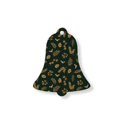 Christmas Decorations PA RUM PUM PUM- Wooden Xmas Bell And Fridge Magnet