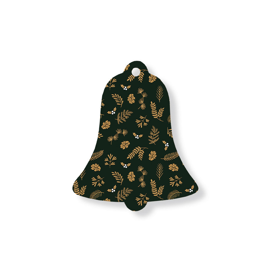 Christmas Decorations PA RUM PUM PUM- Wooden Xmas Bell And Fridge Magnet