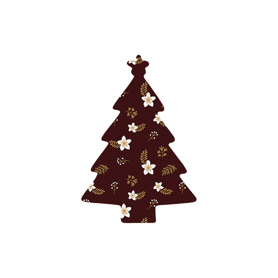 Christmas Decorations PEACE ON EARTH- Wooden Xmas Tree And Fridge Magnet