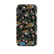 Peahen Case and Card Case By Catherine Rowe