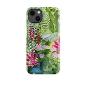 Pink Botanical Case and Card Case By Bex parkin