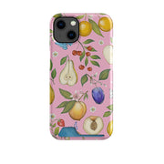 Pink Fruits Case and Card Case By Catherine Rowe