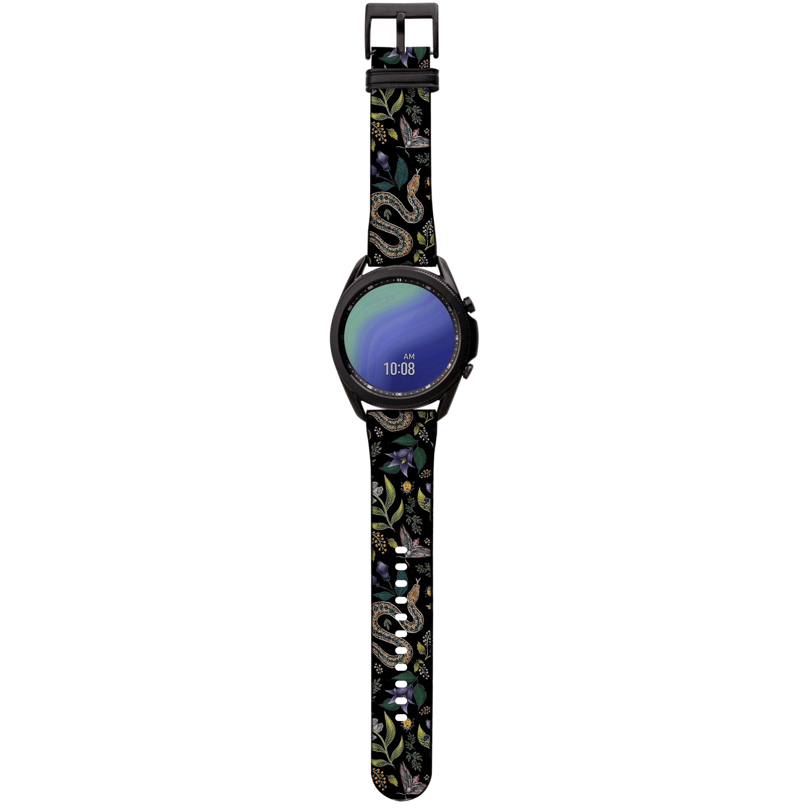 Apple Watch Straps-Poisonous Android Watch Strap-Paper Leather Samsung Watch Straps Product Details Get trendy with our Paper leather Samsung Watch bands. Available for all models of Samsung watch. High quality Paper Leather Fully printed on all exterior sides. Samsung Watch Band 40mm/42mm Samsung Watch Band 45mm/46mm-Stringberry