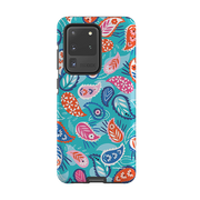 Samsung Tough Case - Paisley Blue By Ali Brookes