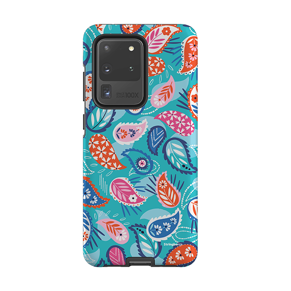Samsung Tough Case - Paisley Blue By Ali Brookes