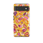 Google Tough Case -  Paisley Yellow By Ali Brookes
