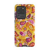 Samsung Tough Case - Paisley Yellow By Ali Brookes