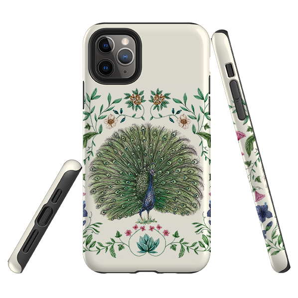 iPhone Tough Case - Peacock By Jade Mosinski