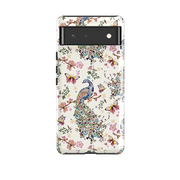 Google Tough Case -  Peacock and Cherry Blossoms By Helen Ahpornsiri