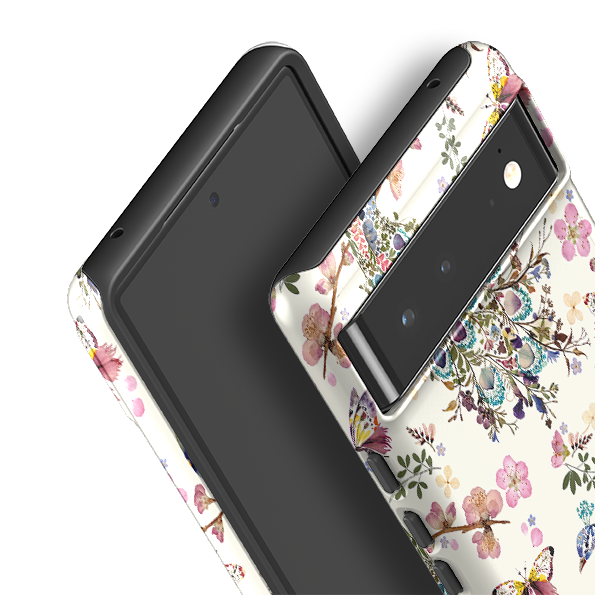 Google Tough Case -  Peacock and Cherry Blossoms By Helen Ahpornsiri