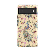 Google Tough Case -  Peacock and Cherry Blossoms Lilly By Helen Ahpornsiri