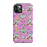 iPhone Tough Case - Pearl's Fantasy Candy Pink By Catherine Rowe