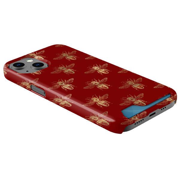 Red Bees Case and Card Case