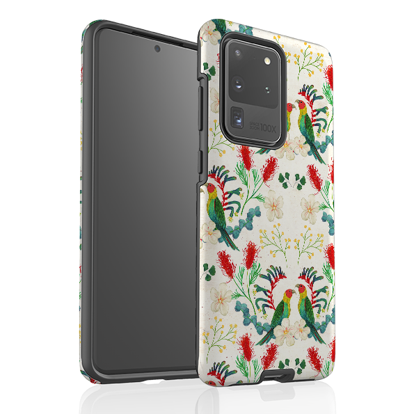 Samsung Tough Case - Rainbow Lorikeet By Katherine Quinn
