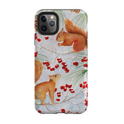 iPhone Tough Case - Red Squirrels By Bex Parkin