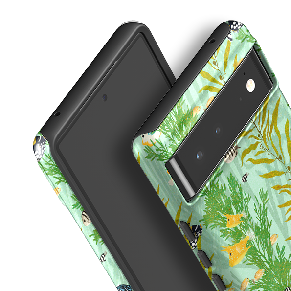 Google Tough Case -  Reef Stripe By Katherine Quinn