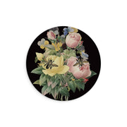 Rose Bee Vegan Leather Mouse Mat