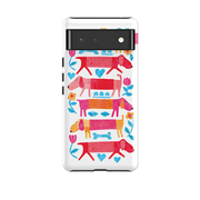 Google Tough Case -  Sausage Dog By Tracey English
