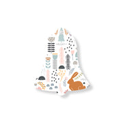 Christmas Decorations SCANDI FOREST- Wooden Xmas Bell And Fridge Magnet