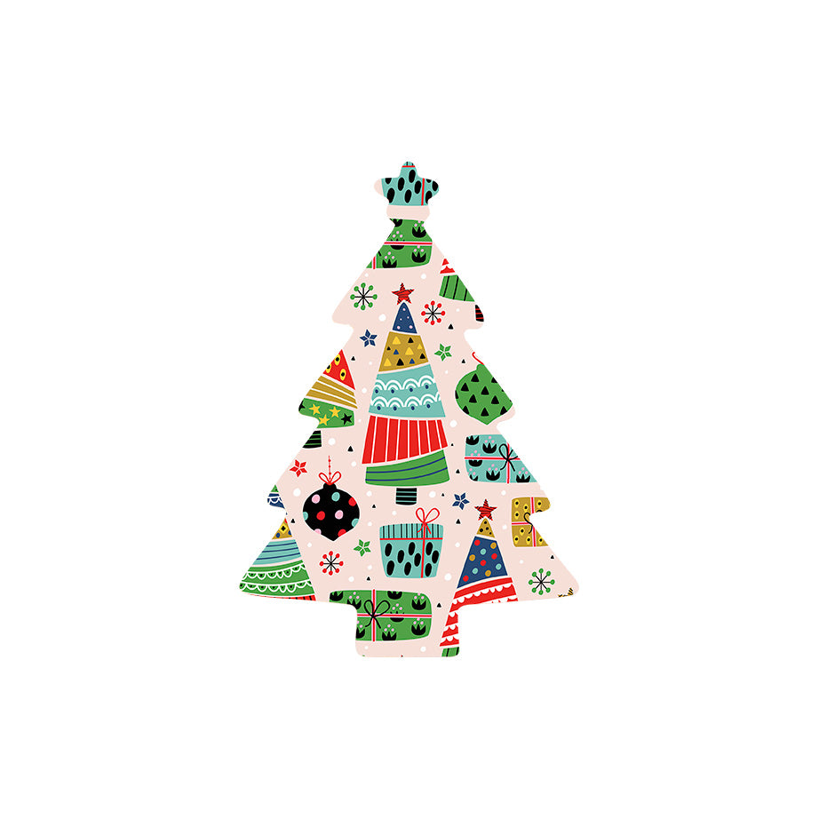 Christmas Decorations SCANDI XMAS II- Wooden Xmas Tree And Fridge Magnet