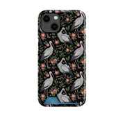 Stork Pattern Case and Card Case By Catherine Rowe