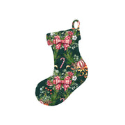 Christmas Decorations SWEET WINTER- Wooden Xmas Stocking And Fridge Magnet