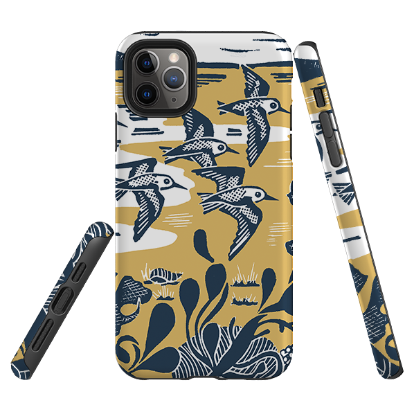 iPhone Tough Case - Sanderlings At The Shore By Kate Heiss
