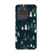 Samsung Tough Case - Snowman Playground By Jenny Zemanek