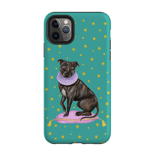 iPhone Tough Case - Staffy By Catherine Rowe