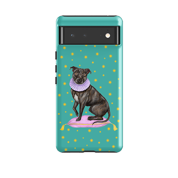 Google Tough Case -  Staffy By Catherine Rowe