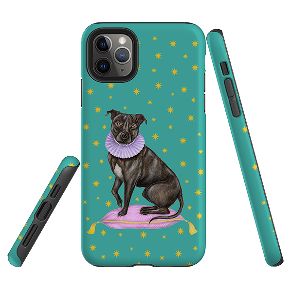 iPhone Tough Case - Staffy By Catherine Rowe