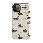 iPhone Tough Case - Swans Cream By Katherine Quinn