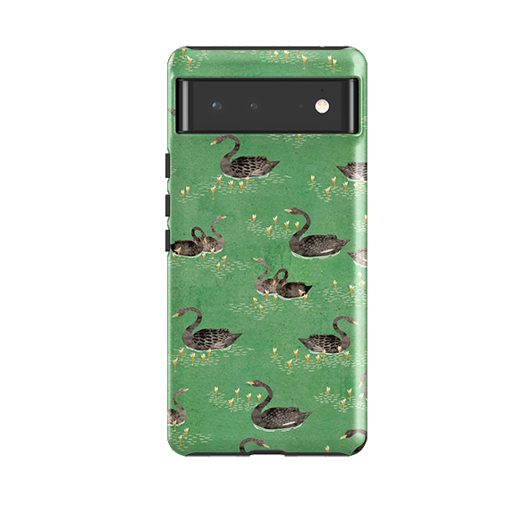 Google Tough Case -  Swans Green By Katherine Quinn