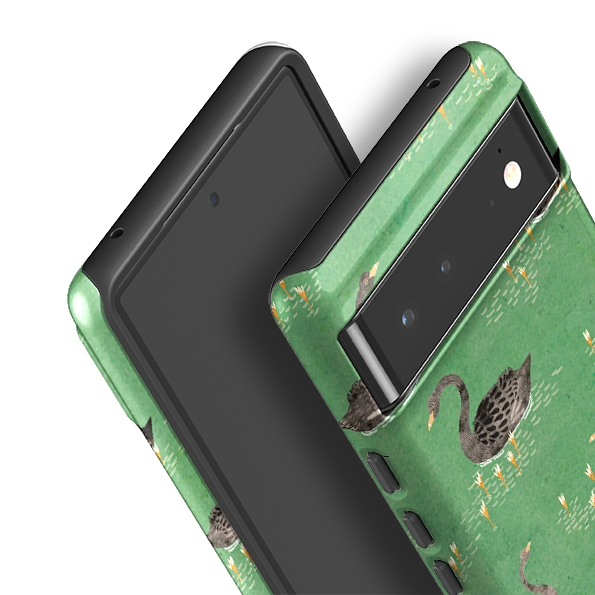 Google Tough Case -  Swans Green By Katherine Quinn