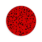 Terra Red Vegan Leather Mouse Mat