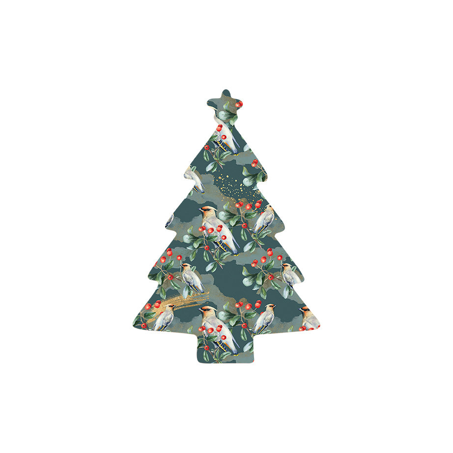 Christmas Decorations TIS THE SEASON- Wooden Xmas Tree And Fridge Magnet