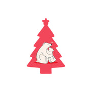 Christmas Decorations TOGETHER- Wooden Xmas Tree And Fridge Magnet