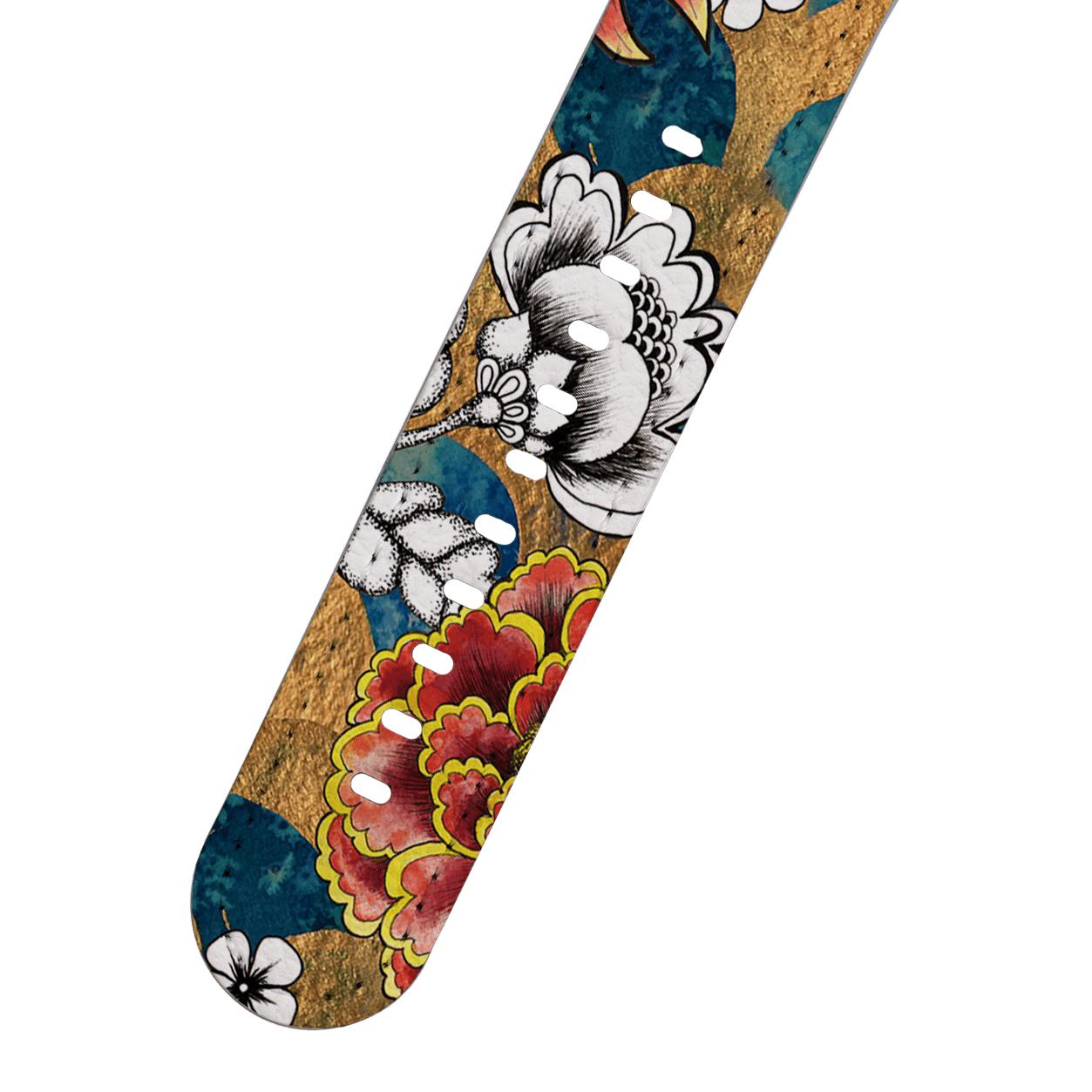 Apple Watch Straps-Tokai Apple Watch Strap-All Products Are Printed To Order No returns will be entertained if you select the wrong model. Please ensure you select the right model Get trendy with our vegan leather Apple Watch bands. Available for all models of Apple watch. Product Details Vegan Leather Apple Watch Straps High quality Vegan Leather Fully printed on all exterior sides. Apple Watch Band 38mm/40mm Apple Watch Band 42mm/44mm-Stringberry
