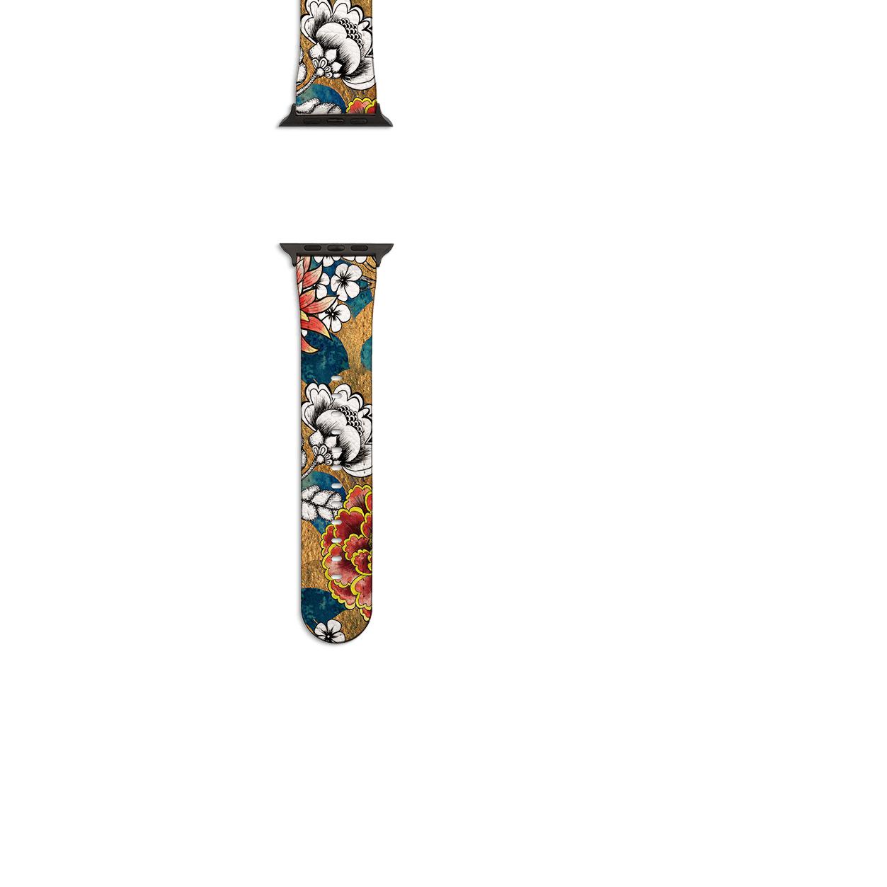 Apple Watch Straps-Tokai Apple Watch Strap-All Products Are Printed To Order No returns will be entertained if you select the wrong model. Please ensure you select the right model Get trendy with our vegan leather Apple Watch bands. Available for all models of Apple watch. Product Details Vegan Leather Apple Watch Straps High quality Vegan Leather Fully printed on all exterior sides. Apple Watch Band 38mm/40mm Apple Watch Band 42mm/44mm-Stringberry