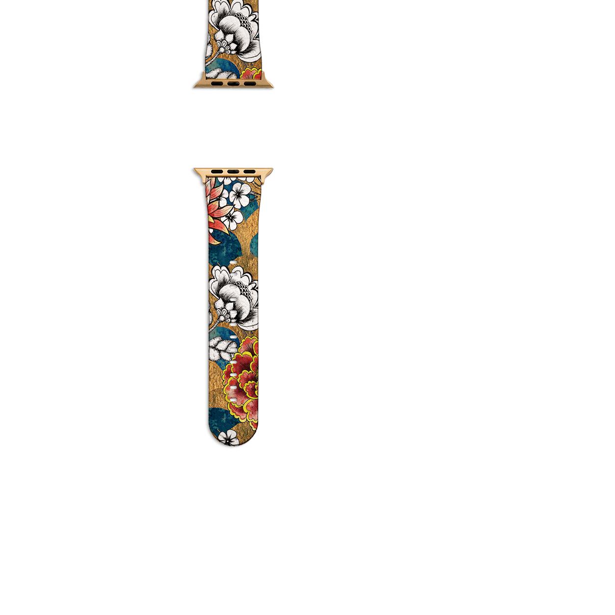 Apple Watch Straps-Tokai Apple Watch Strap-All Products Are Printed To Order No returns will be entertained if you select the wrong model. Please ensure you select the right model Get trendy with our vegan leather Apple Watch bands. Available for all models of Apple watch. Product Details Vegan Leather Apple Watch Straps High quality Vegan Leather Fully printed on all exterior sides. Apple Watch Band 38mm/40mm Apple Watch Band 42mm/44mm-Stringberry