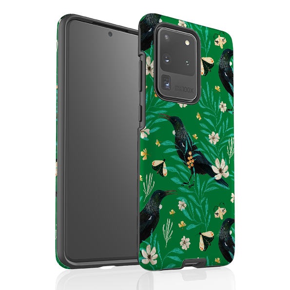 Samsung Tough Case - Tui Green By Katherine Quinn