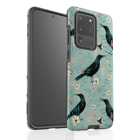 Samsung Tough Case - Tui Light Blue By Katherine Quinn