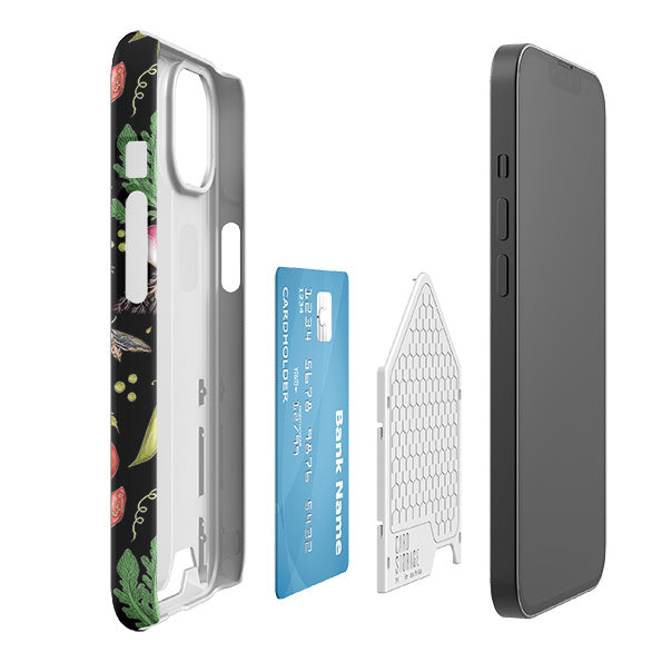 Vegetables Case and Card Case By Catherine Rowe