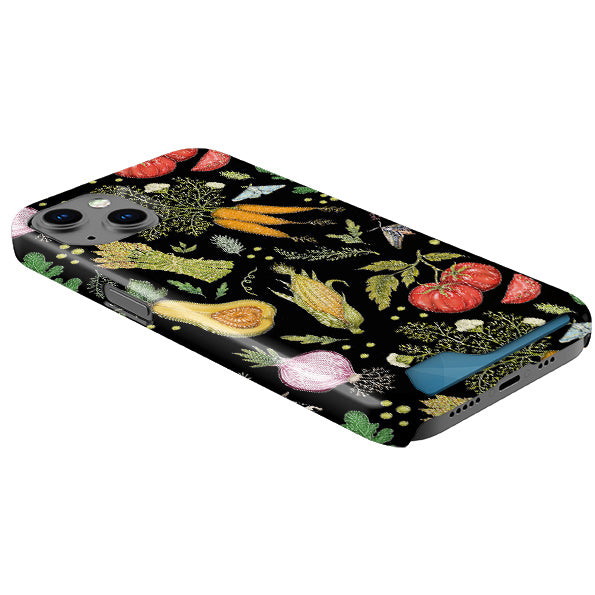 Vegetables Case and Card Case By Catherine Rowe